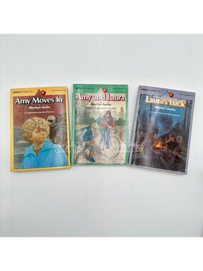 Set Of 3 Apple Paperbacks By Marilyn Sachs Amy Moves In Amy And Laura Lauras Luc